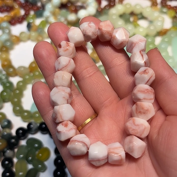蛇纹石玉未镶嵌手串