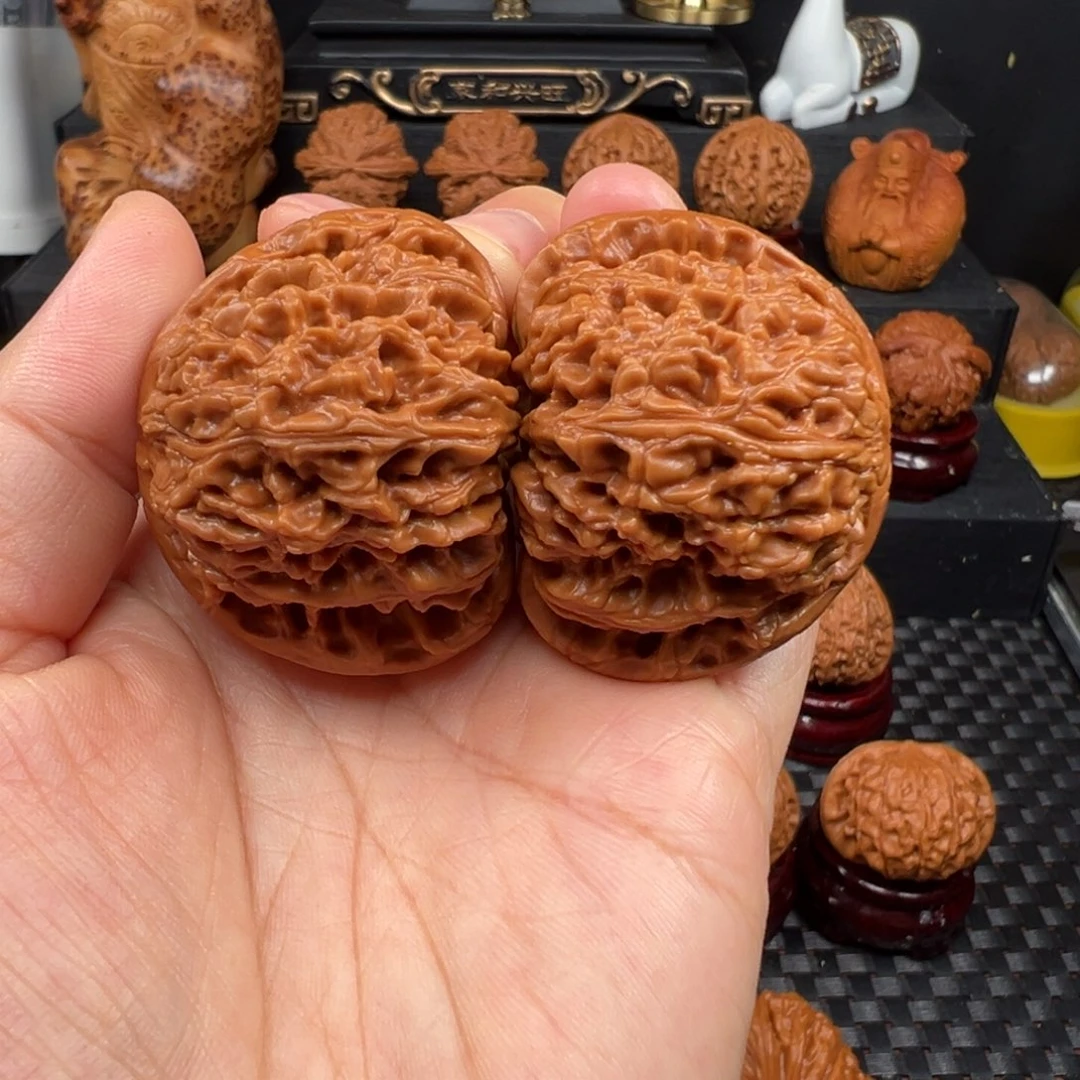 吊坠文玩核桃44球疆