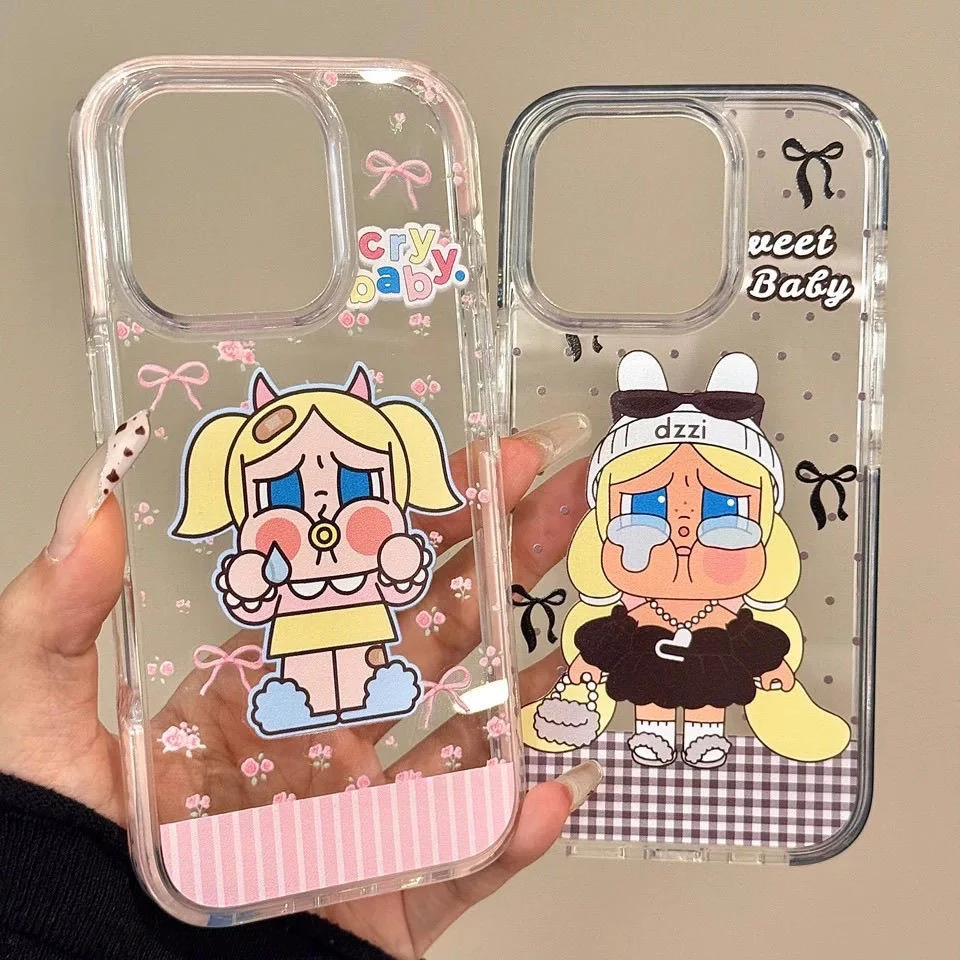 胖胖女孩适用苹果16/15手机壳iphone13pro12女14小米oppo华为vivo