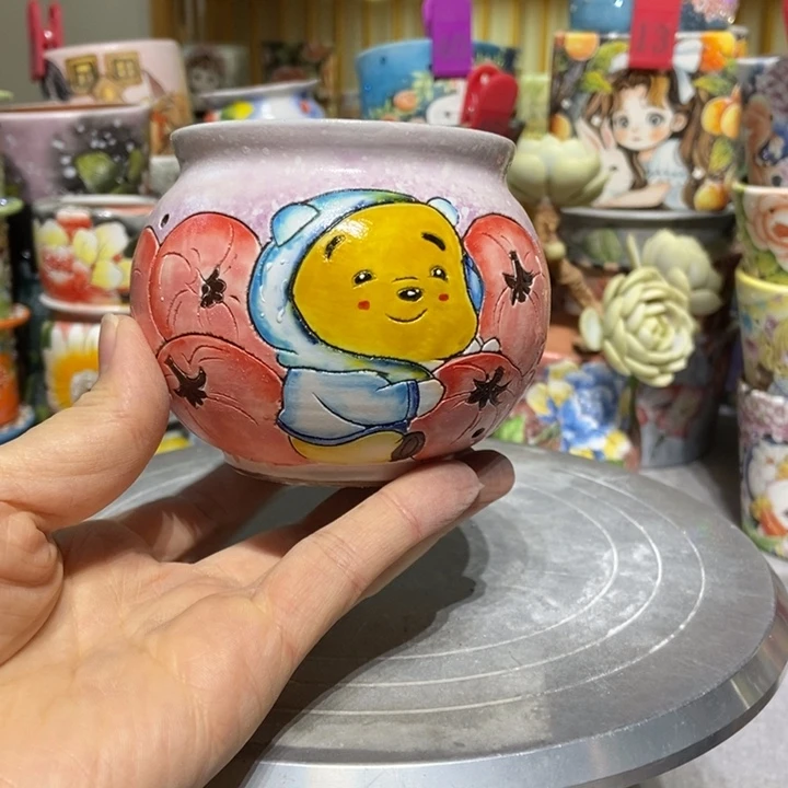 景德镇艺术手绘作品