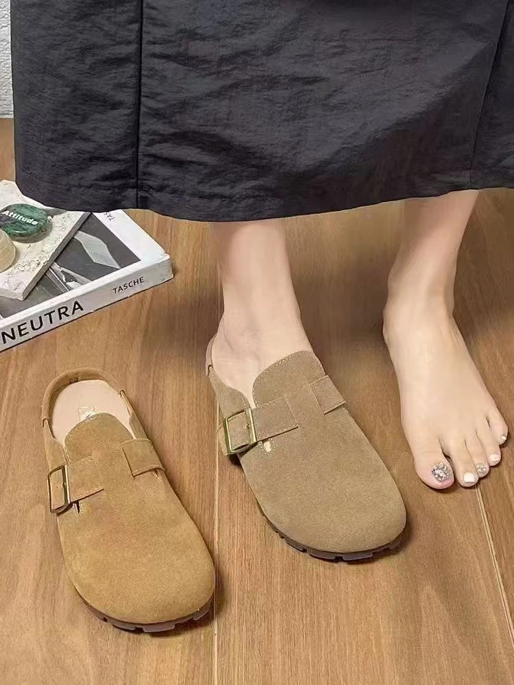 网红爆款时尚潮流百搭勃肯鞋拖