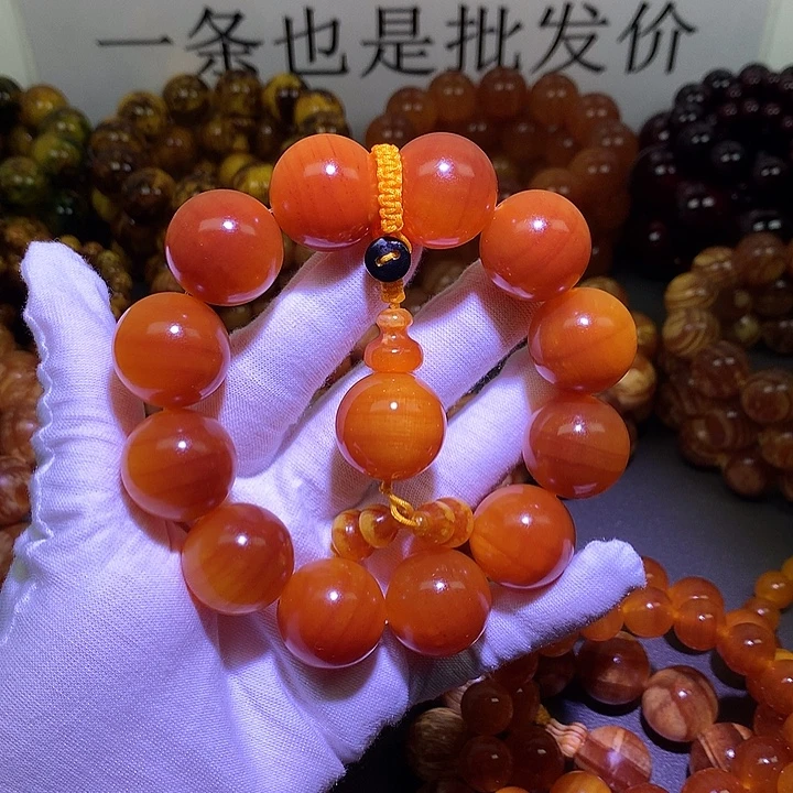 松木（琥珀木）手串/手链2.1 包浆高货