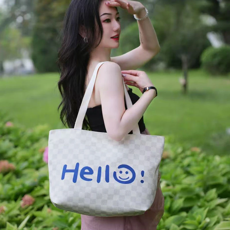 【大天使】小清新休闲布包夏季时尚百搭包包女款爆款2025单肩帆布包