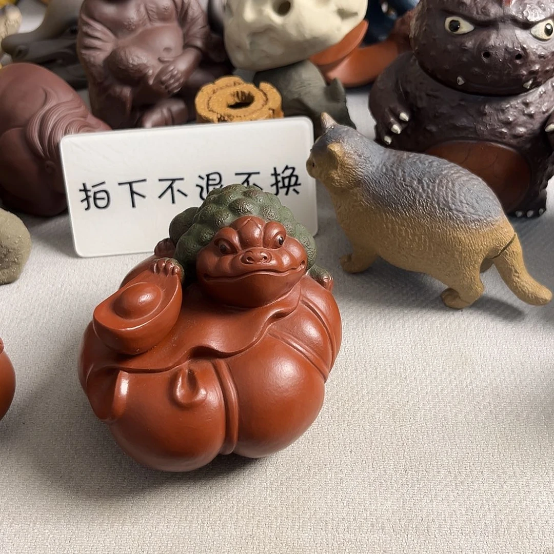 紫砂茶宠C****e紫砂瑕疵