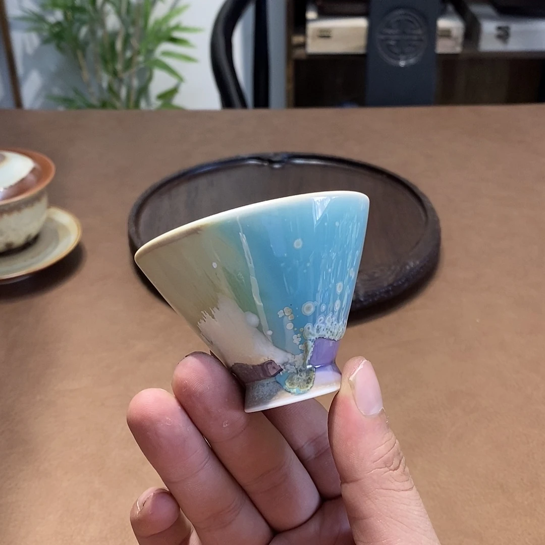 手工超级福利的漂亮杯子