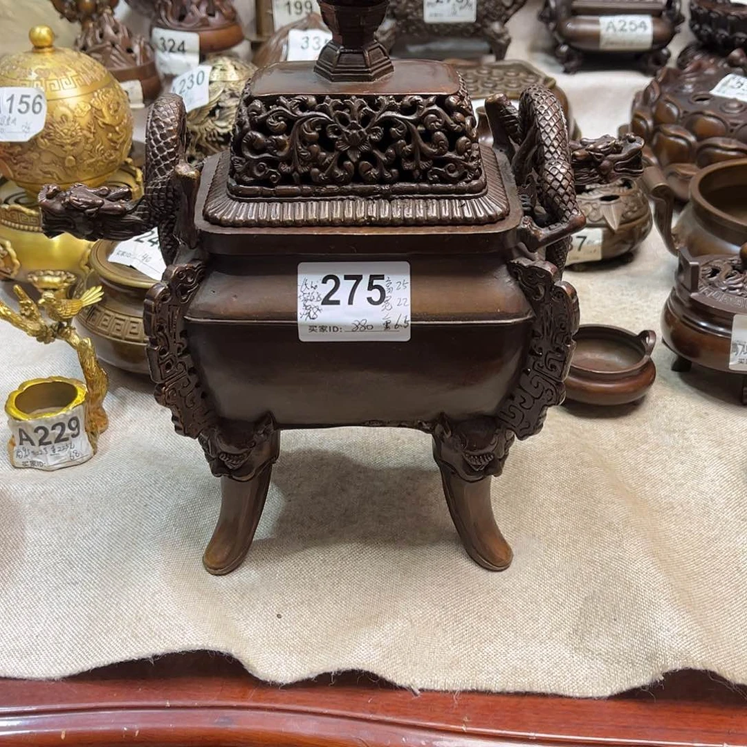 十**子黄铜材质手工炉44333344444444