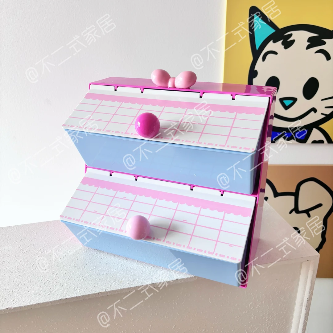 桌面茶包杂物收纳盒多层茶叶胶囊咖啡置物架办公室茶水间吧台整理