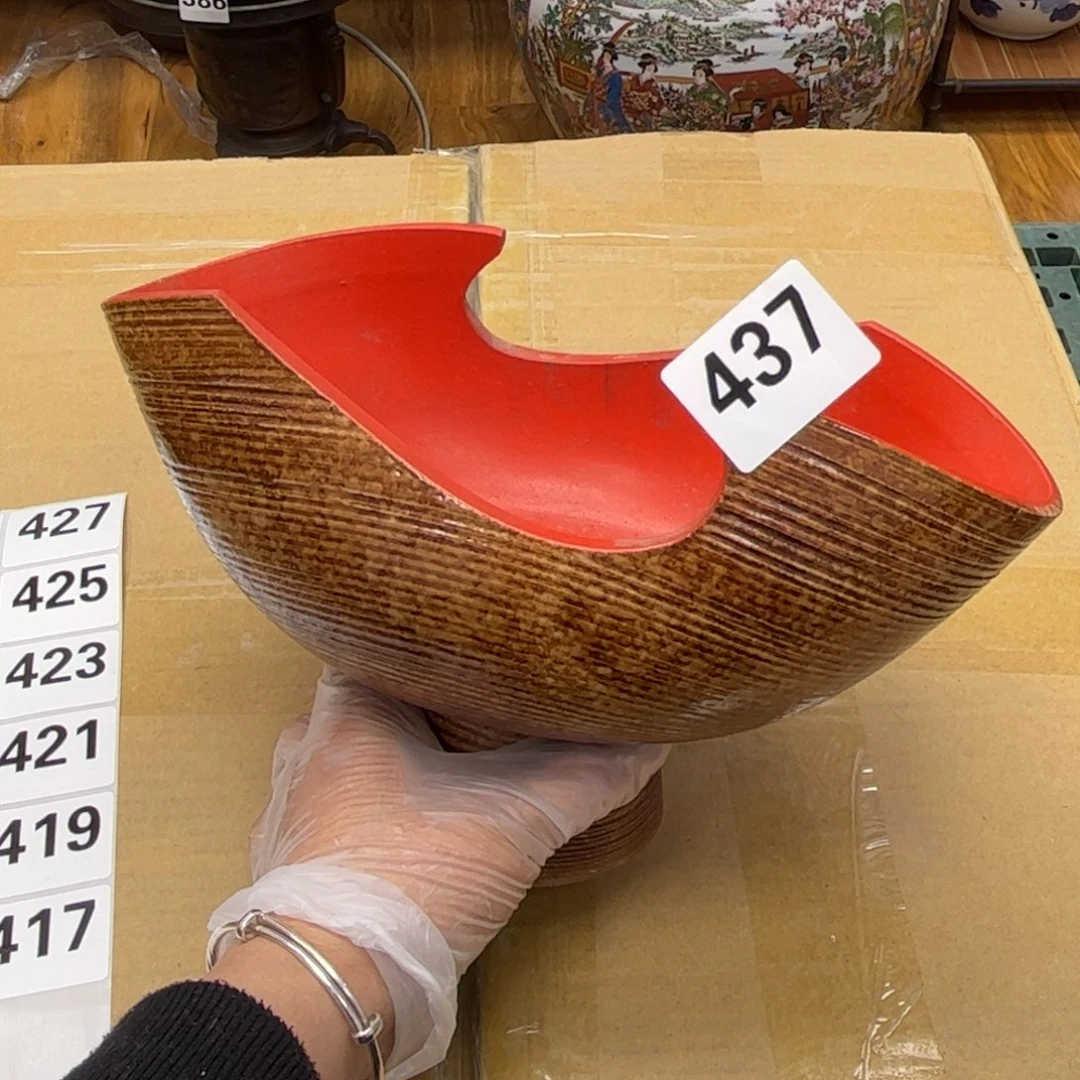 瓷片摆件工艺品摆件666