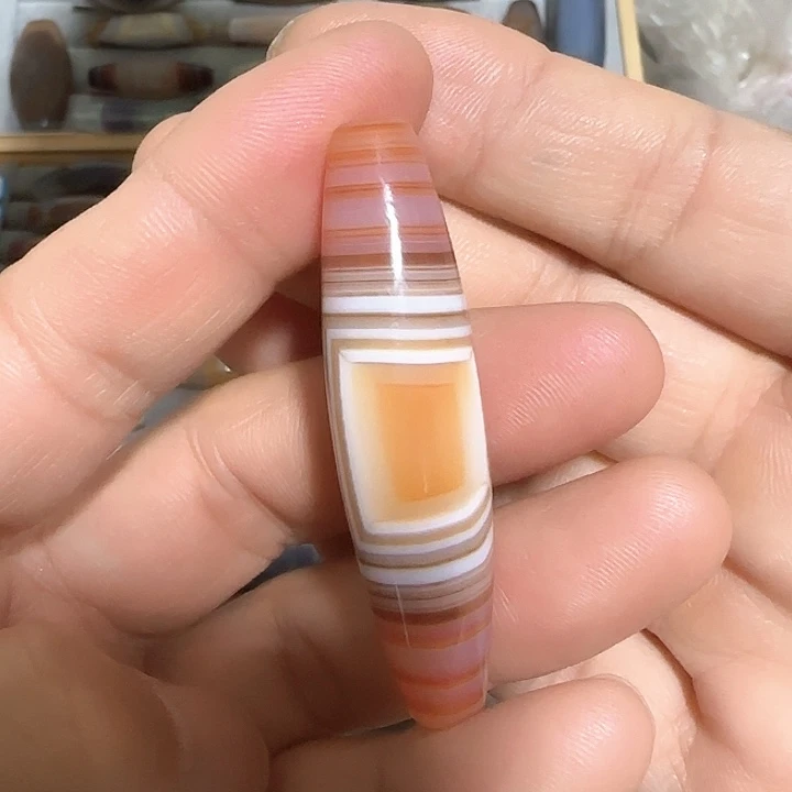 纪***畦玛瑙/玉髓未镶嵌吊坠(不含链)