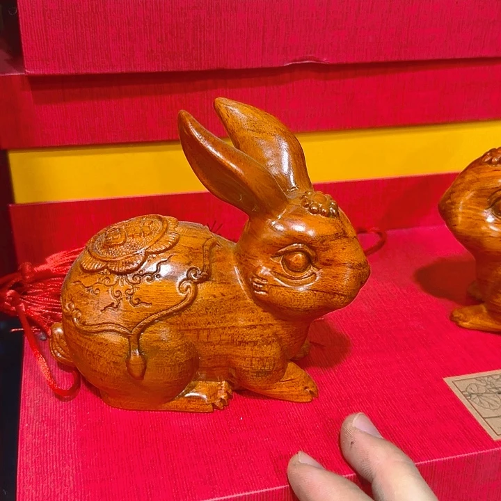 木花梨木14福财兔一只