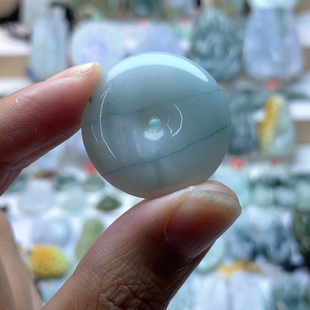 【闪购商品】颈饰未镶嵌翡翠平安扣