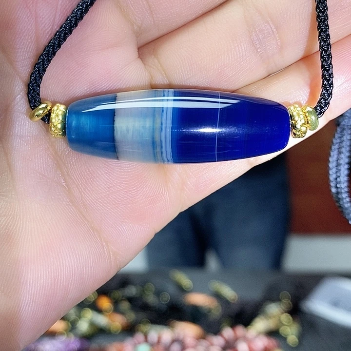 玛瑙/玉髓合金颈饰