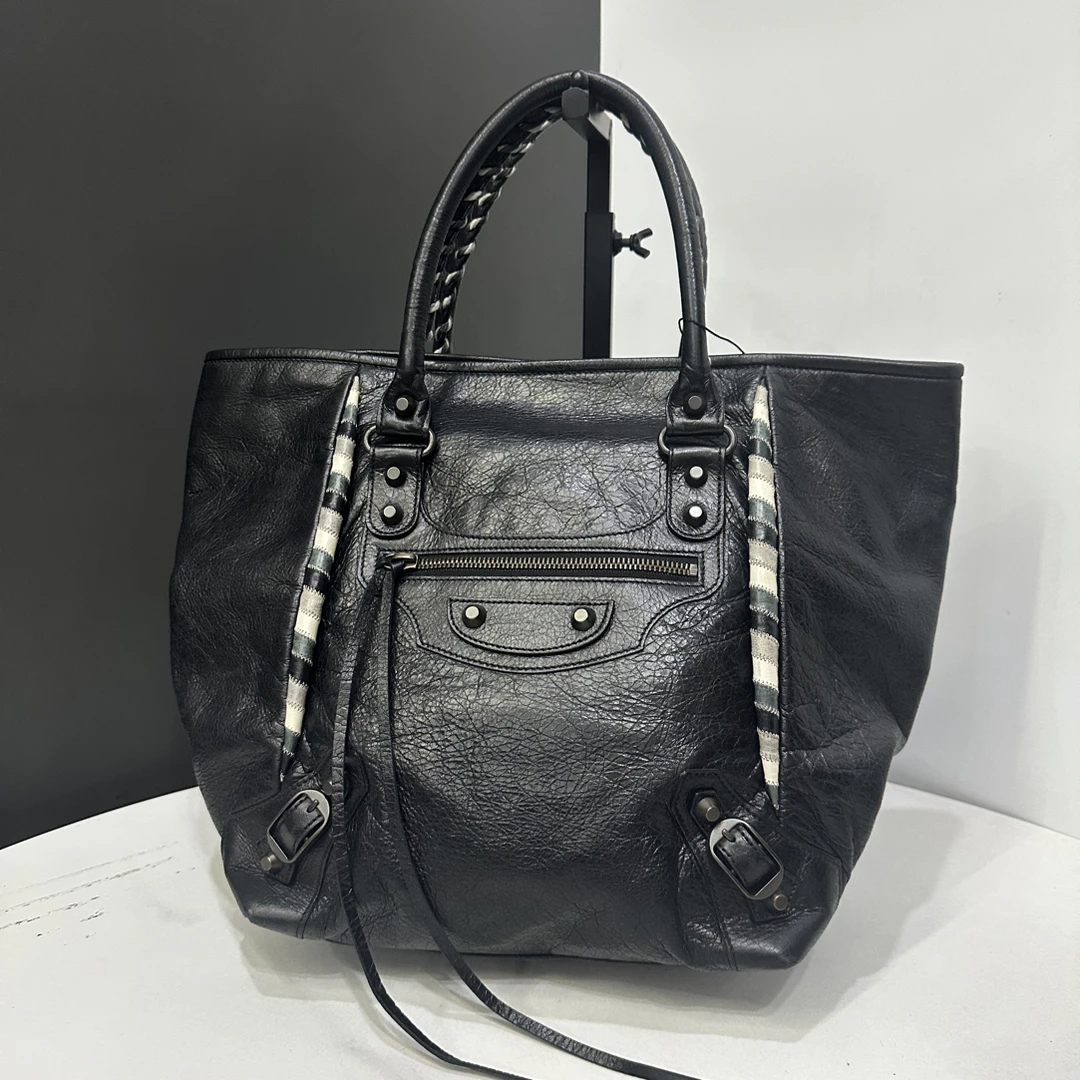 95新 Balenciaga/巴黎世家 托特包24cm/0085091602