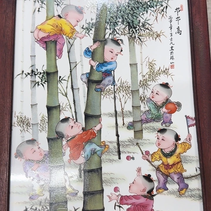 摆件瓷板画瓷板画