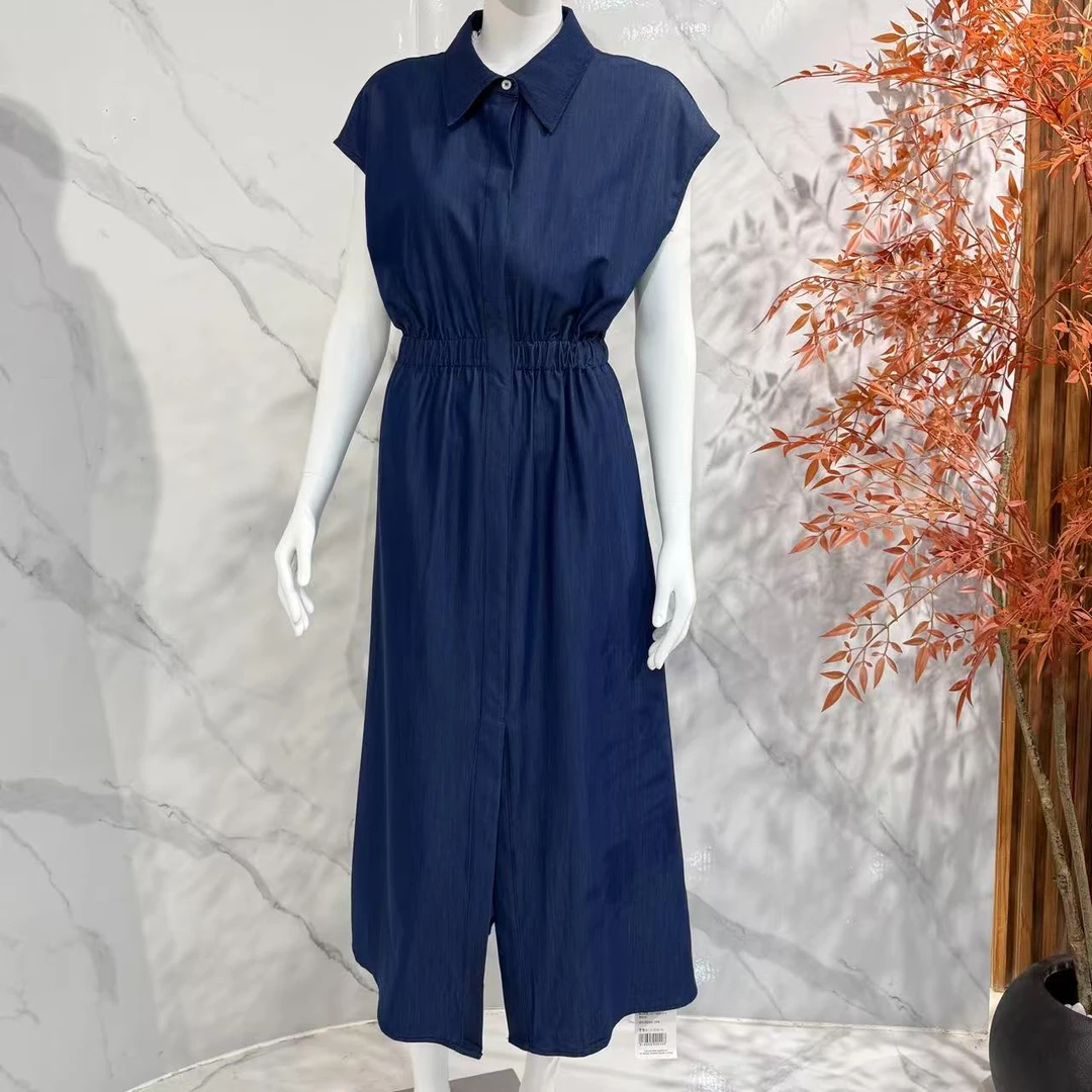 DV 88782薄款女装设计师潮流夏季时尚简约连衣裙