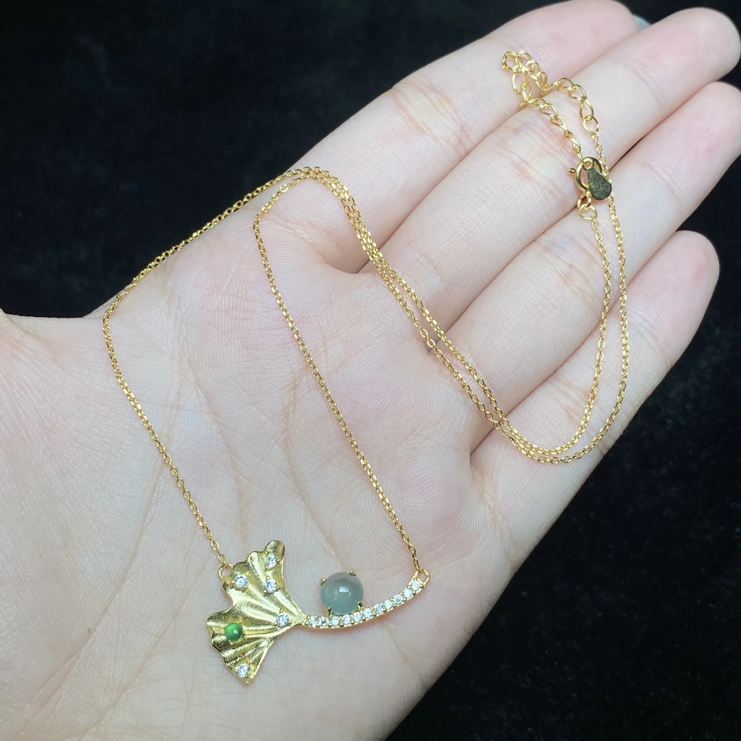 【小北好物】S925银翡翠套链约5mm+【多样性发一件】QH220X322