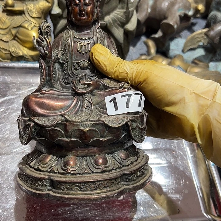 石*微瑕疵黄铜摆件工艺品