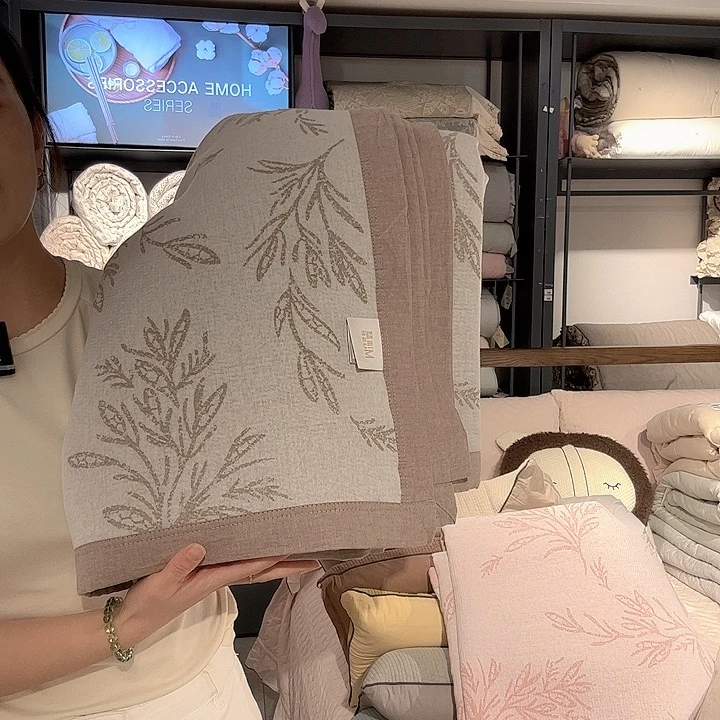 棉貂毛棉花单床盖
