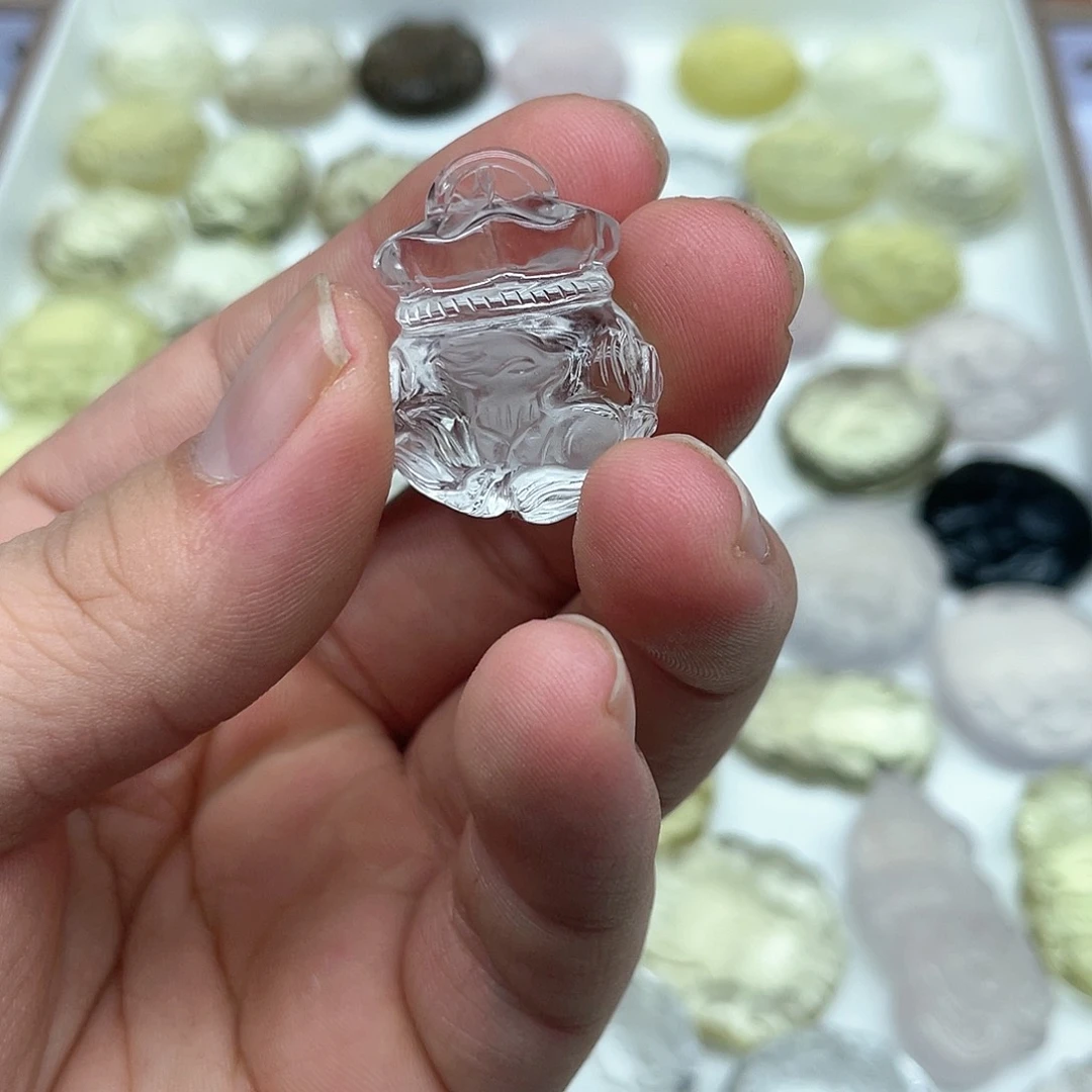 水晶吊坠(不含链)未镶嵌