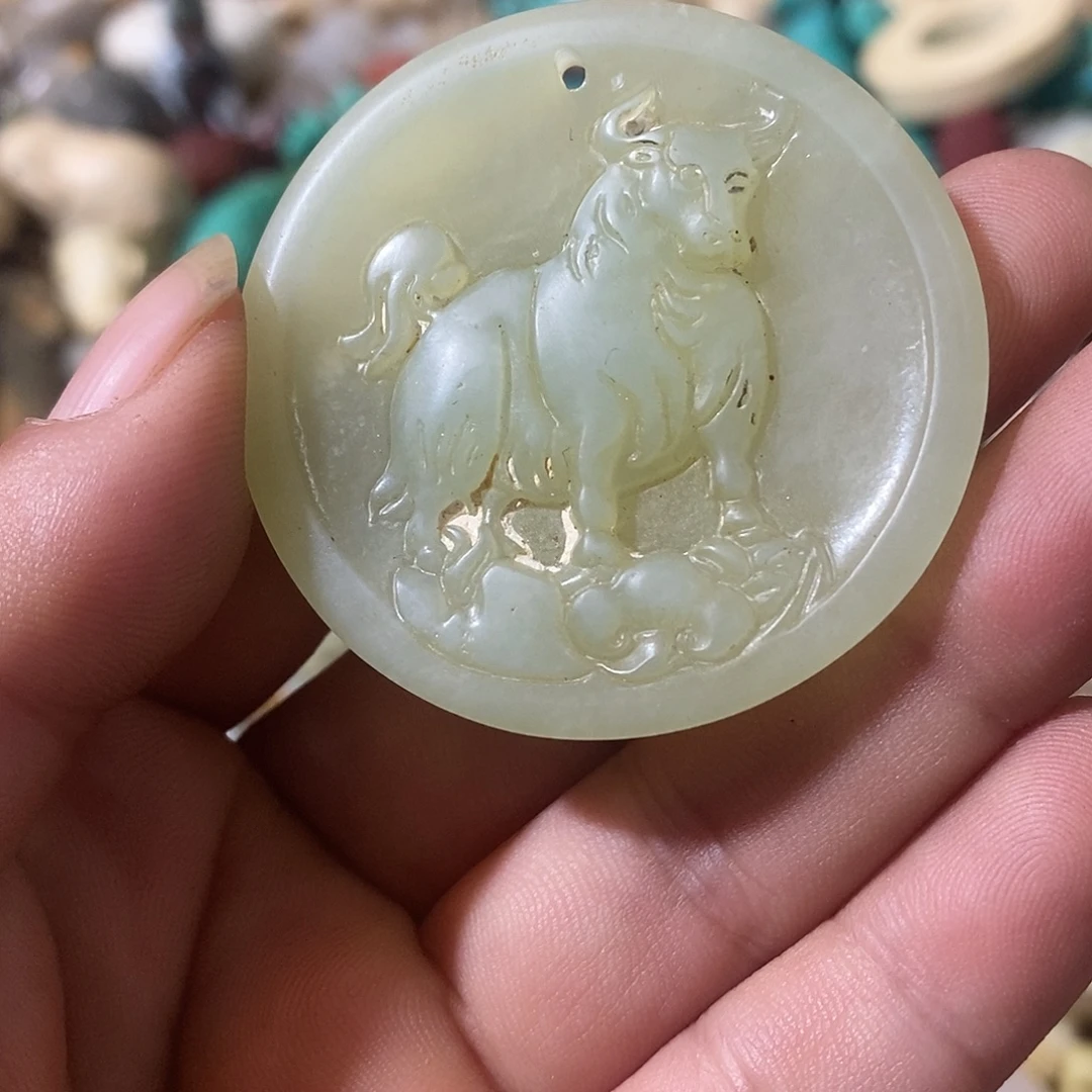 和田玉（糖玉）未镶嵌挂件