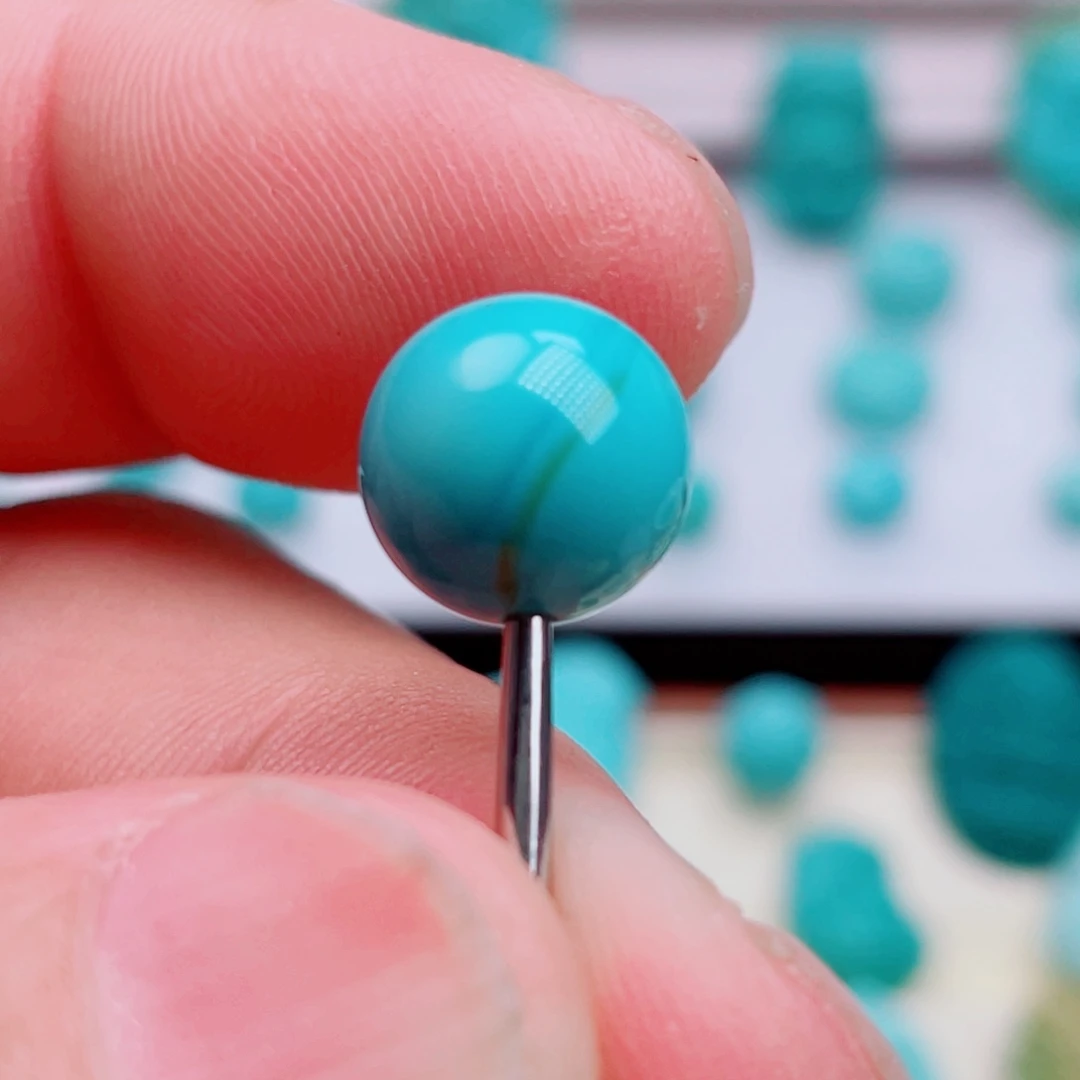 绿松石未镶嵌吊坠(不含链)