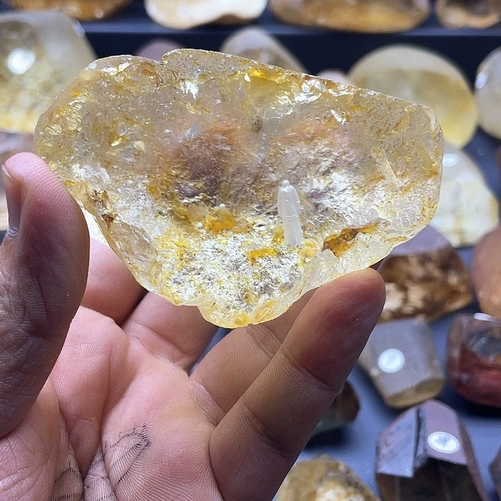 水晶摆件未镶嵌兔*摆件