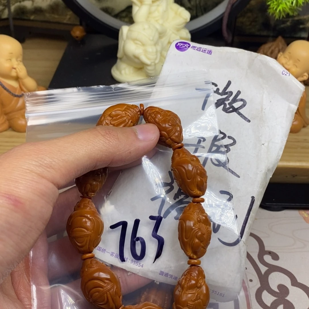 橄榄核手串/手链橄榄核雕工艺手串
