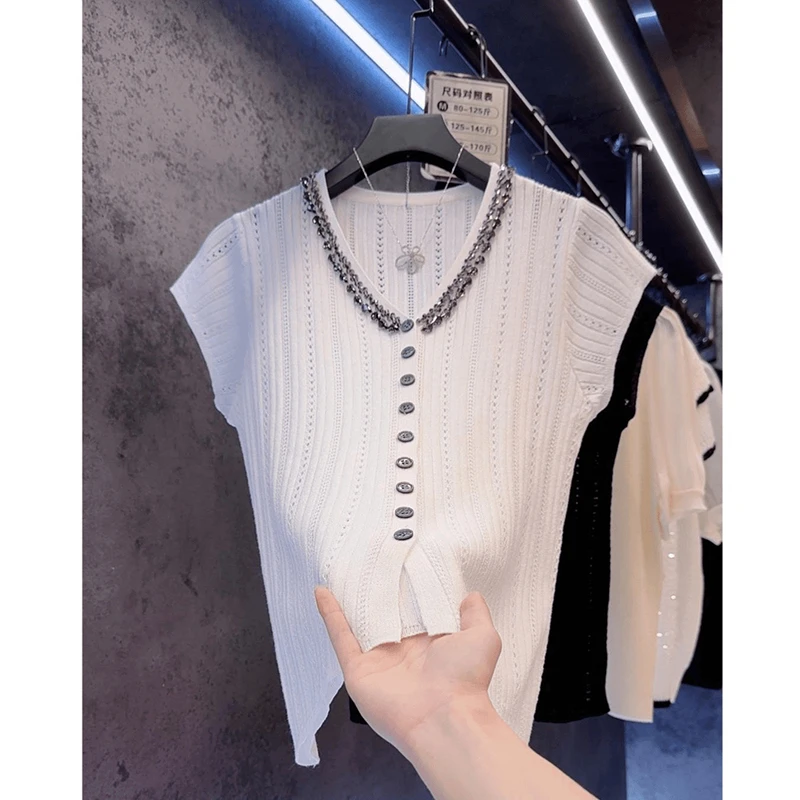 2025春季款设计感法式高级衬衫新款显瘦重工镂空气质百搭温柔上衣