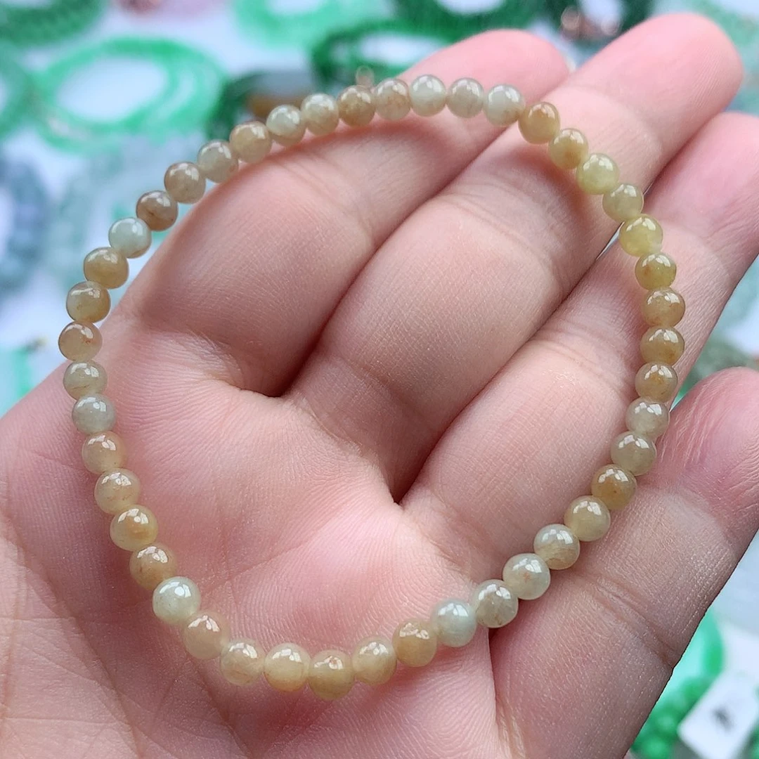 未镶嵌手链翡翠手串