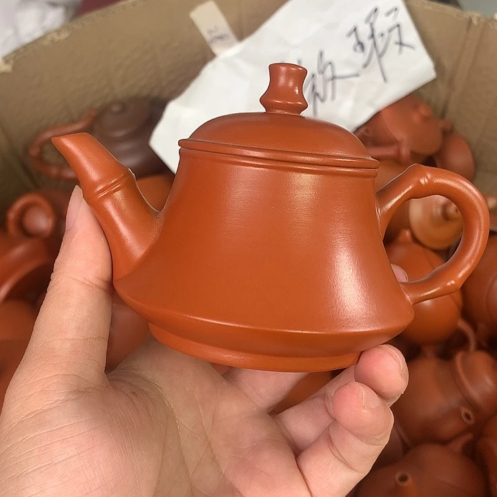 原矿朱泥茶具茶壶家用140