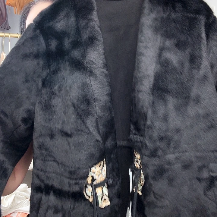 定制黑色毛毛皮毛一体秒杀不退不换213