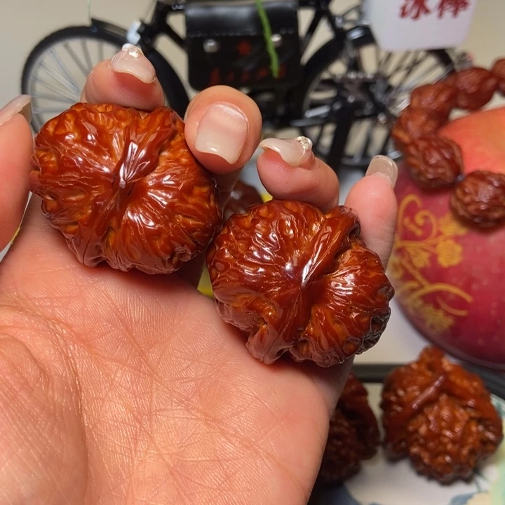 吊坠文玩核桃元宝37尺