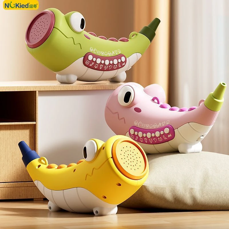 动物集结号可吹号角儿童玩具30种音效小喇叭模拟叫声口哨乐器礼物