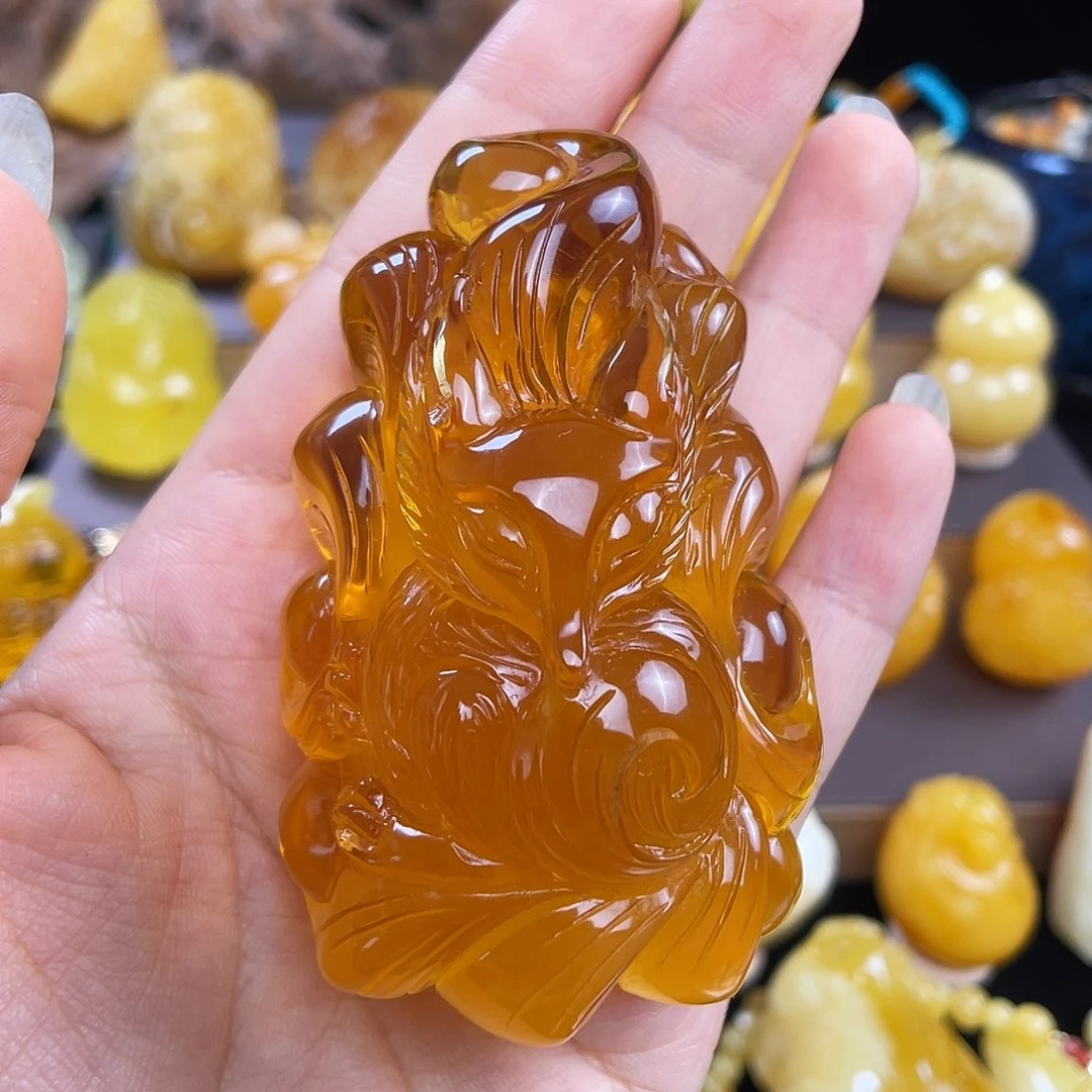 琥珀未镶嵌珠宝奇石