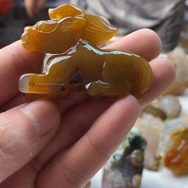 玛瑙/玉髓未镶嵌颈饰