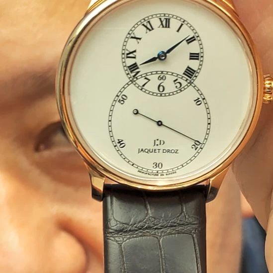 小牛皮鳄鱼皮黄金/K黄金镶嵌宝石自动机械机芯