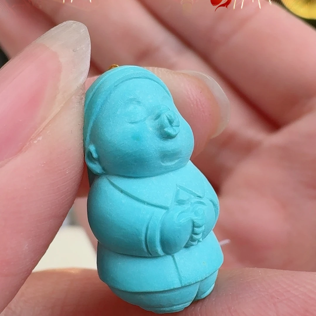 绿松石珠宝奇石未镶嵌