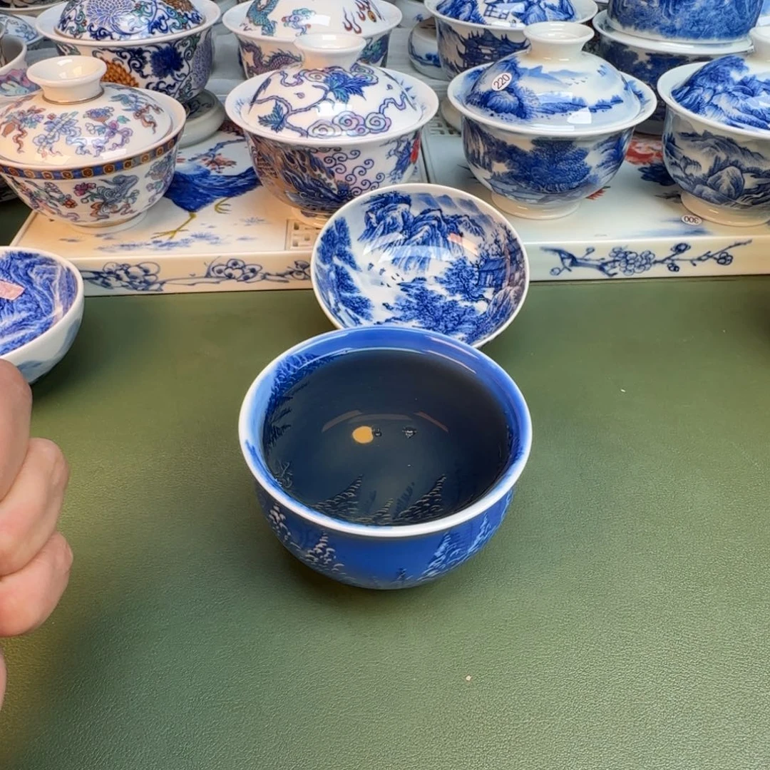 陶纯手工纯手绘茶具235