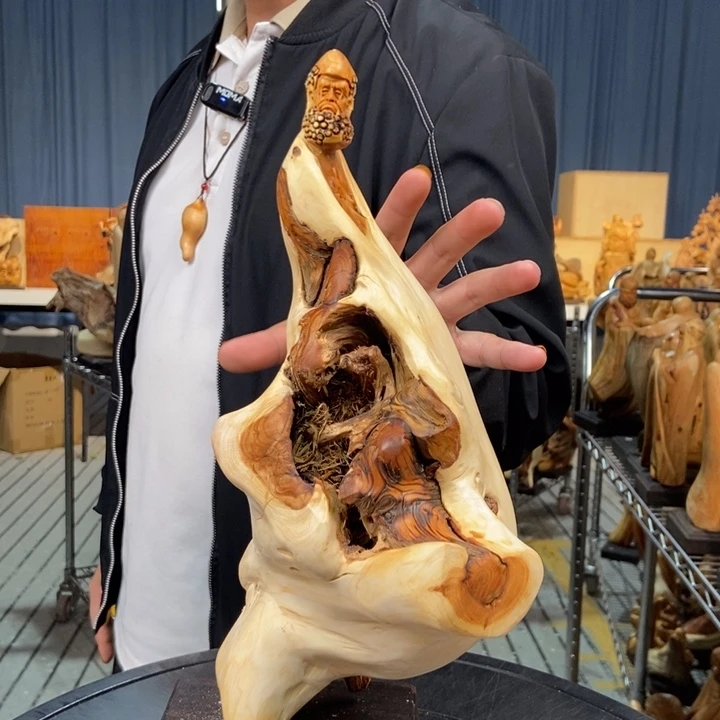 柏木（崖柏）随型摆件