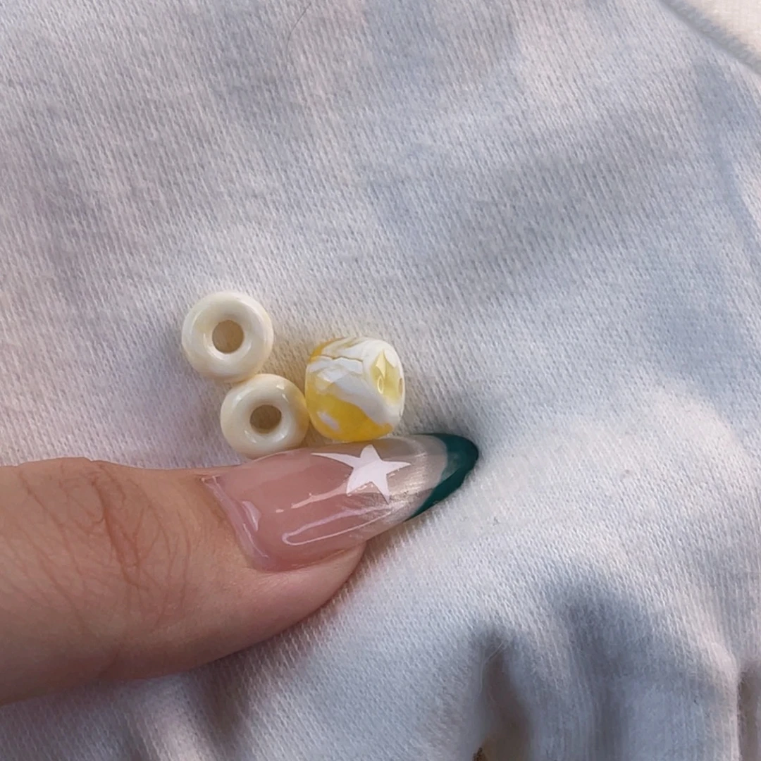 胖***毛琥珀未镶嵌珠宝奇石