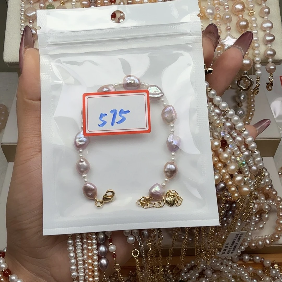 吃***饿钛钢手绳淡水珍珠