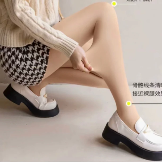 约200克300克（芭比腰口）前后一线裆高腰水光美肤袜