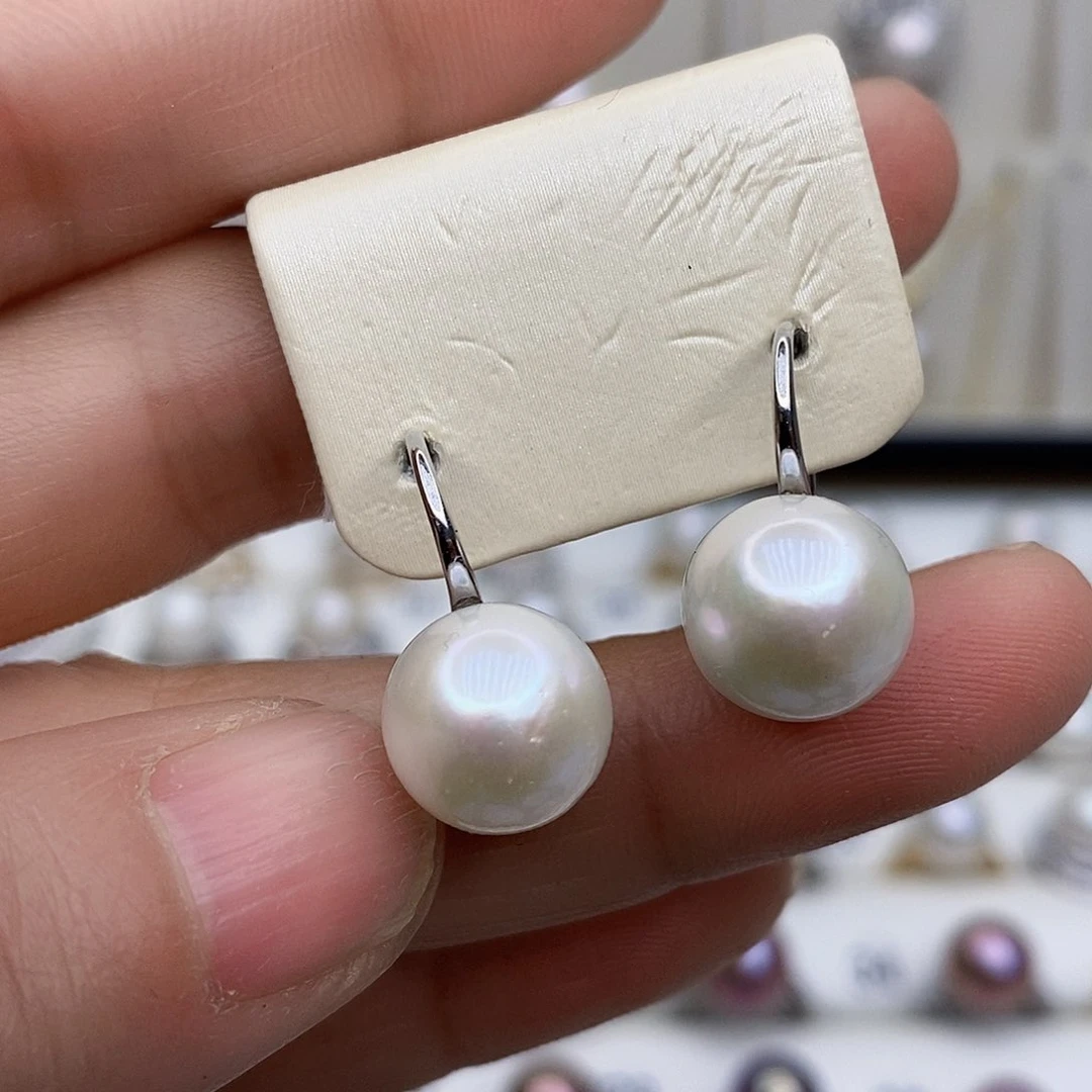 淡水珍珠颈饰银S925镶嵌