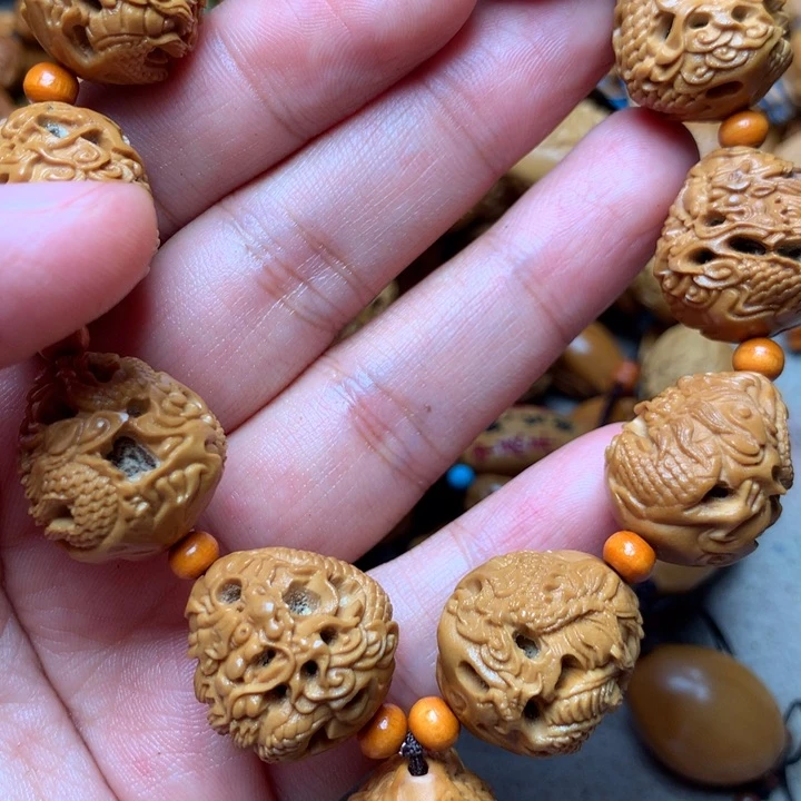 橄榄核手串/手链头一次