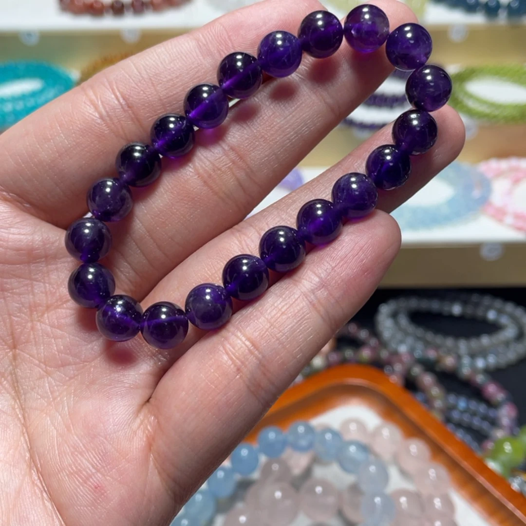 【闪购商品】水晶手链银S800镀金镶嵌知**藏