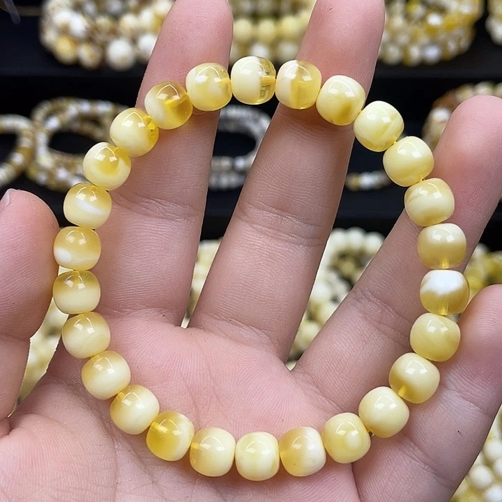 蜜蜡未镶嵌珠宝奇石8m