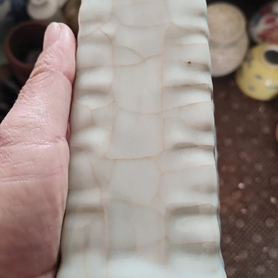 安***心摆件一件精美龙泉文房水柱全品