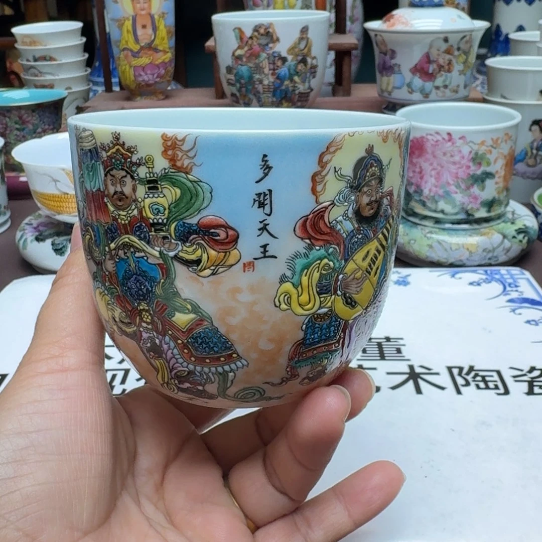 景德镇手工手绘展示