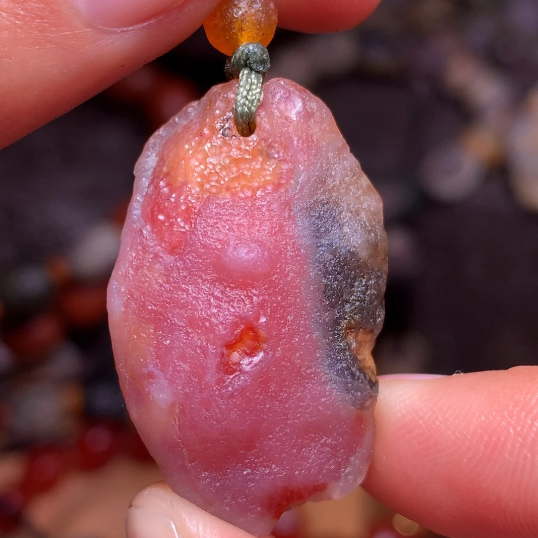 未镶嵌玛瑙/玉髓珠宝半成品