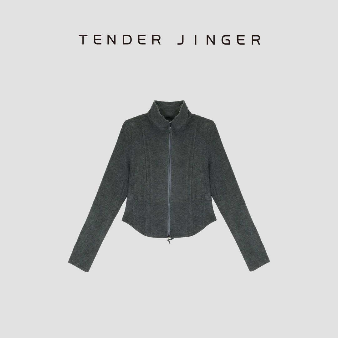 Tender Jinger｜立领运动休闲拉链套装T53SZS30767